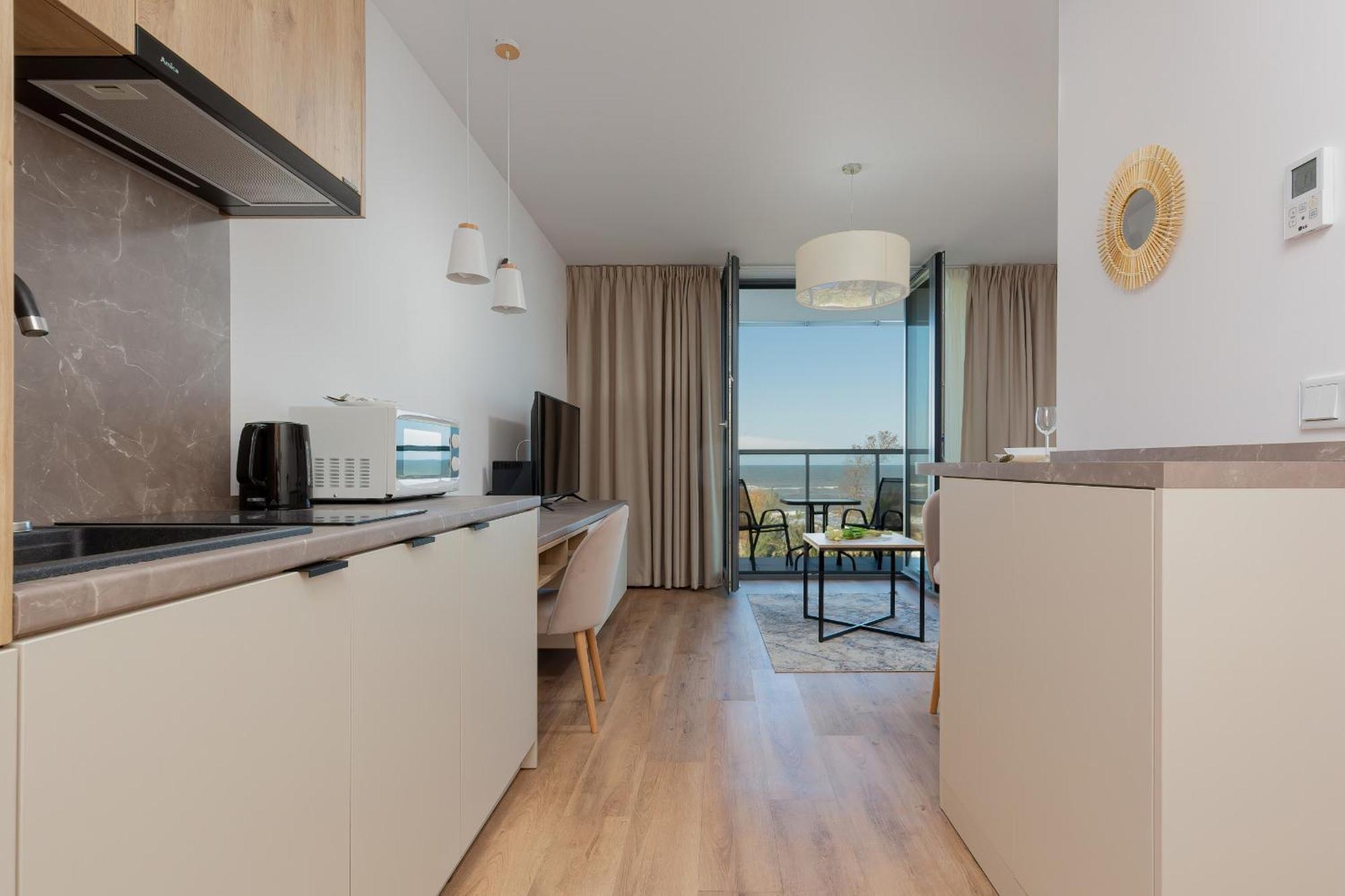 Mielno Jantaris B26 Balcony And Sea View Underground Parking Apartment Exterior photo
