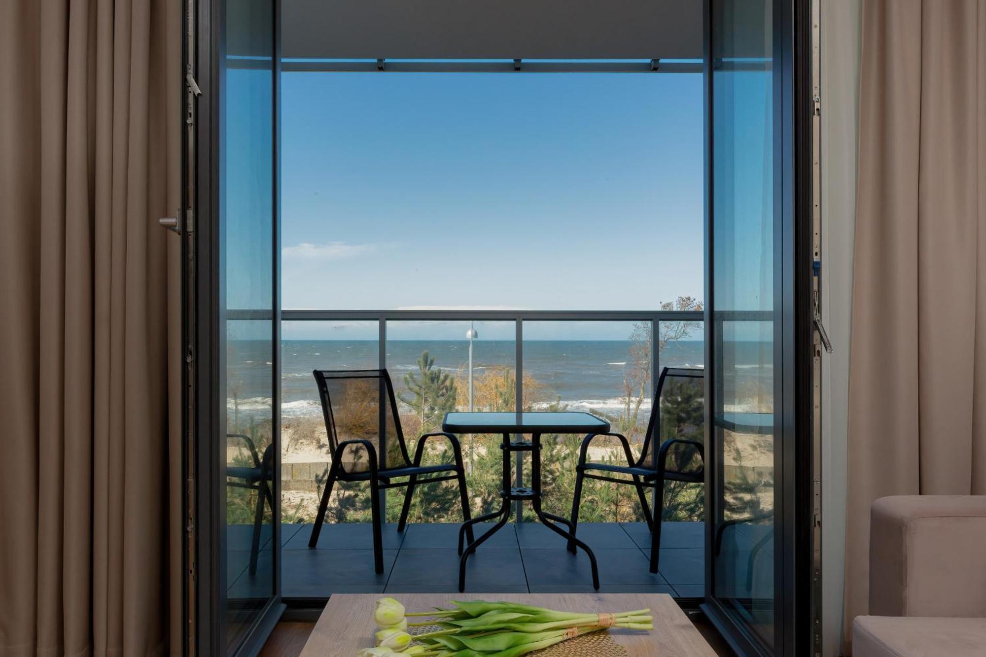 Mielno Jantaris B26 Balcony And Sea View Underground Parking Apartment Exterior photo