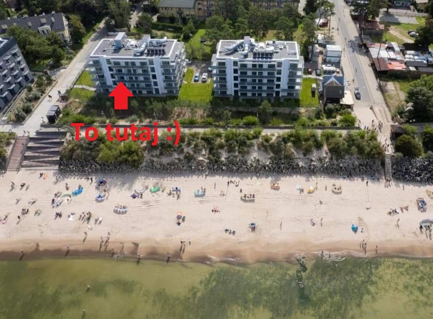 Mielno Jantaris B26 Balcony And Sea View Underground Parking Apartment Exterior photo